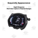 Compteur digital LCD multifonction pour moto