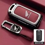 Porte-clé Premium Honda avec Housse de Protection en Cuir – Image 4
