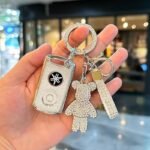 Porte-clé Yamaha Strass Luxe